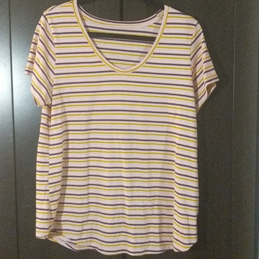 🍄Striped tee